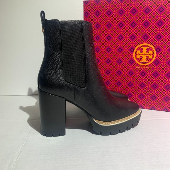 Tory Burch Miller 100MM Lug Sole Bootie - Picture 3 of 6